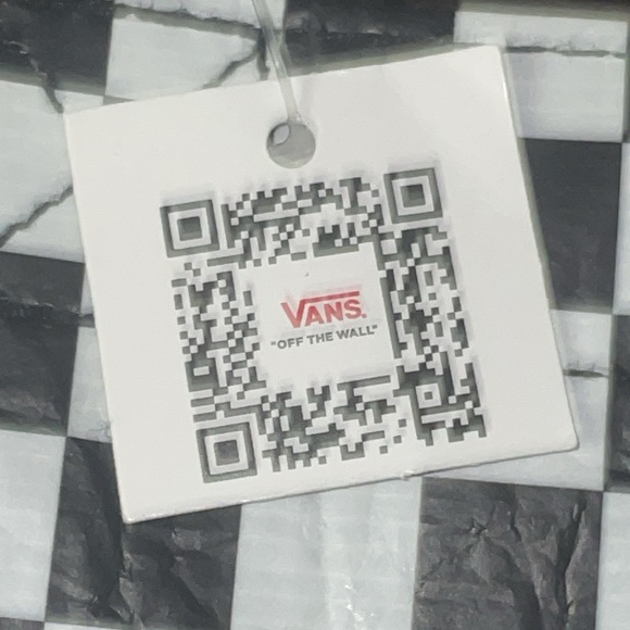 New With Tags Vans Bag Unisex Original Black And checkered . - Picture 2 of 13